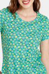 Rosaline Meadows Knit Cotton Top (Pack of 2) - Green Pink — thumbnail 11